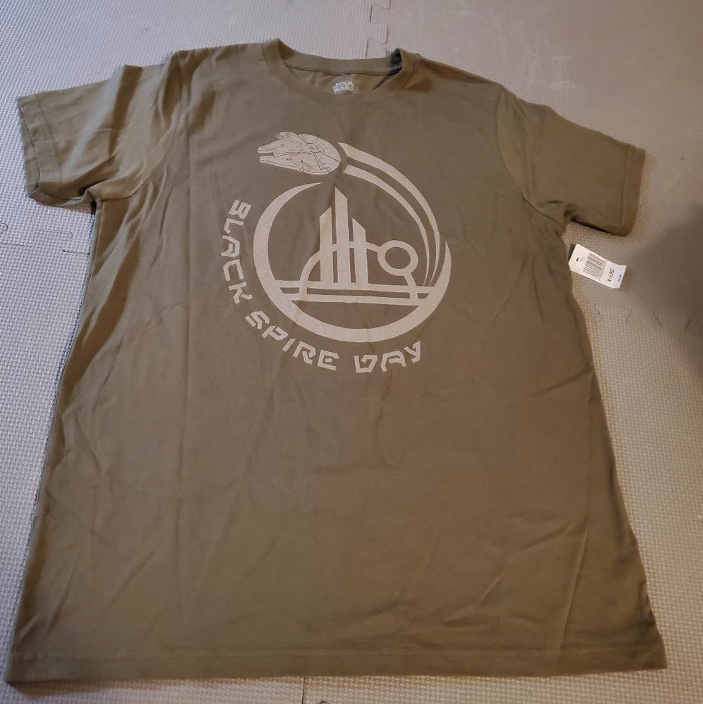 Kids XL Star Wars Black Spire T shirt NWT